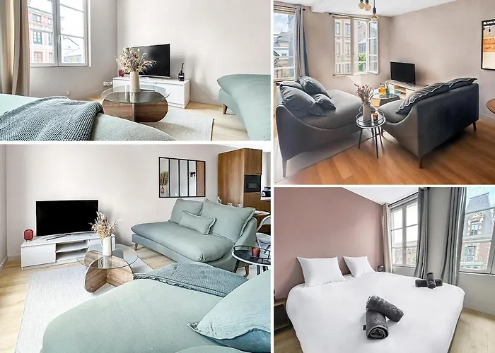 Confort Moderne En Plein Coeur D'honfleur Apartment Honfleur